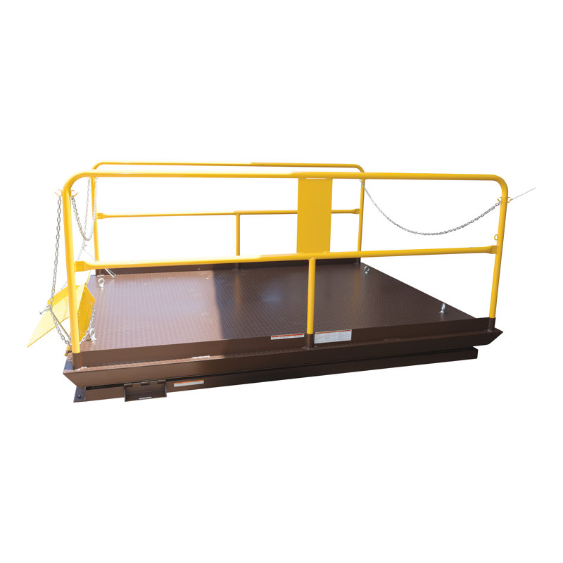 Plateforme élévatrice à ciseaux Vestil, H 10 po x l 96 po x P 138 po