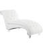 Chaise longue d'intérieur sans accoudoirs avec garniture cloutée Ricky