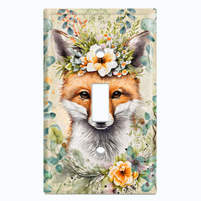 Animals 1 - Gang Toggle Light Switch Standard Wall Plate