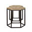Ensemble de 2 tables gigognes