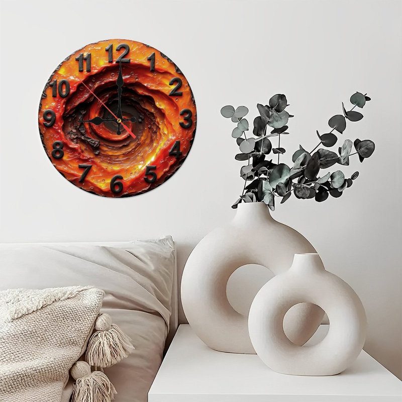 Horloge Fiery Vortex