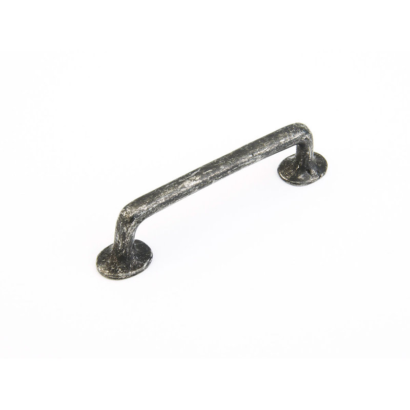 Mountain 6" Center to Center Bar Pull, Dark Pewter, 4"