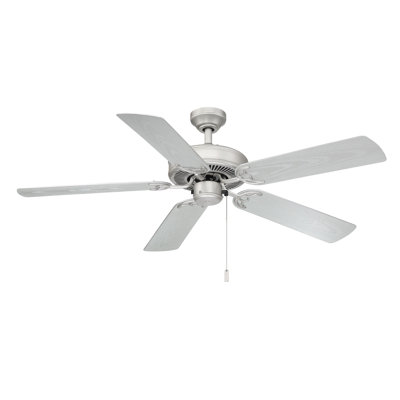 Giancarlo 52" 5 - Blade Standard Ceiling Fan with Pull Chain