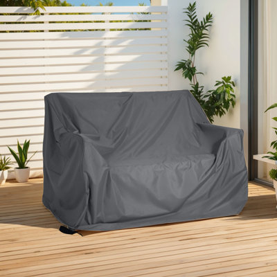Aryan Outdoor Loveseat Sofa Cover With Breathable Vents And UV Protected Weather Resistant Fabric by Latitude Run