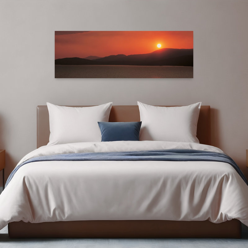 Rivière Kenmare au coucher du soleil, Irlande, H 16 po x l 48 po