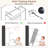 Shoe Cabinet Storage for Entryway with 2 Flip Drawers Rack Narrow Organizer Slim Hidden Wood Shoe Cabinet Furniture-1417001719