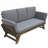 Outdoor Adjustable Chaise Lounge with Cushions-815024421