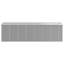 Brityn Garden Shed 191x640x198 cm Galvanised Steel-412168996