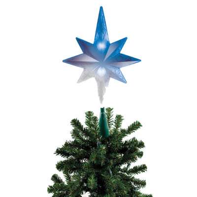 Décoration pour sommet de sapin étoile de Bethléem