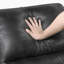Fauteuil inclinable à bascule en microfibre poli moderne avec 46 po Hamiss-1962362158