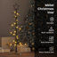  Metal Christmas Tree with Stand Black Powder-coated steel-1429882836