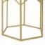 Ellenburg Glass Top Frame Nesting Tables