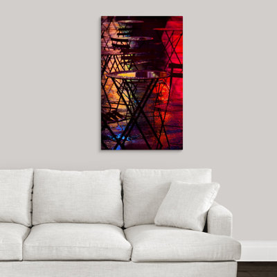 Times Square Tables II by Steven Maxx - Photograph on Canvas