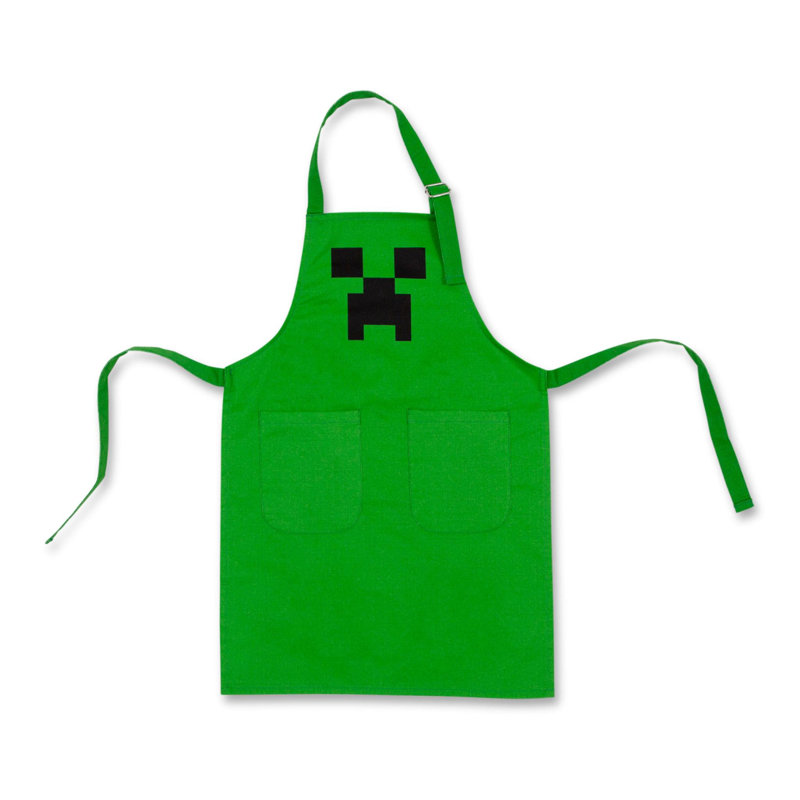 Tablier de cuisine Minecraft Green Creeper Youth