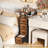Narrow Dresser with Charging Station White Dresser with 4 Drawer Slim Chest of Drawer Bathroom-1274893502