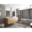 Meuble-lavabo mural double l 60 po x P 22 po x H 36 po