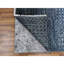 Tapis surdimensionné de 12 po x 12 po x 18 po de style Chiaroscuro moderne noir anthracite noué à la main épais et moelleux 3168F66D9C0A4DAEB940E14E4C56F72D