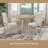 Vin 4 - Person Pedestal Dining Set
