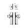 Nostalgic Warehouse New York Entry Set with Deco Knob