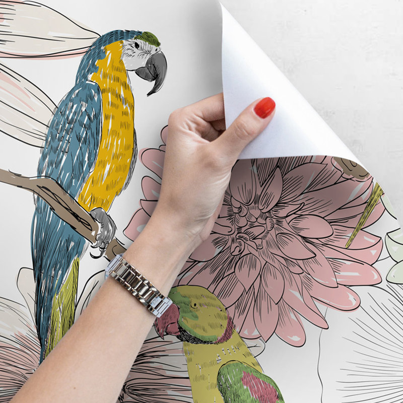 Trudie Floral Wallpaper, 208 x 146cm