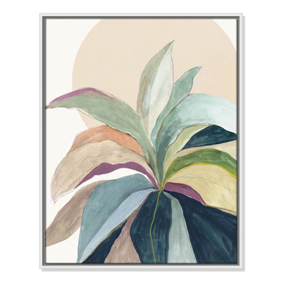 Sherbrooke Sunny Bright Leaves II by Asia Jensen Print