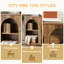 Table d'appoint rustique, table d'entrée pratique, console-1846699824