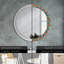 Huldar Glass Flat Wall Mirror