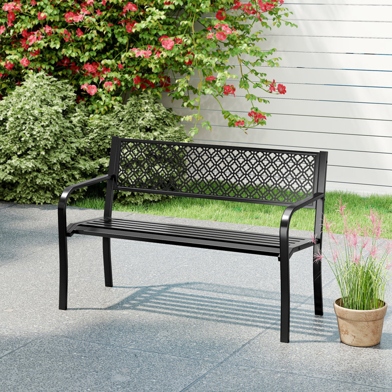 Metal Outdoor Bench