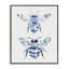 Toile à motifs d'abeilles encadrées, estampe numérique-844853837-844853839