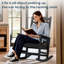 Ensemble de 2 chaises Adirondack à bascule Wolak-2127818695