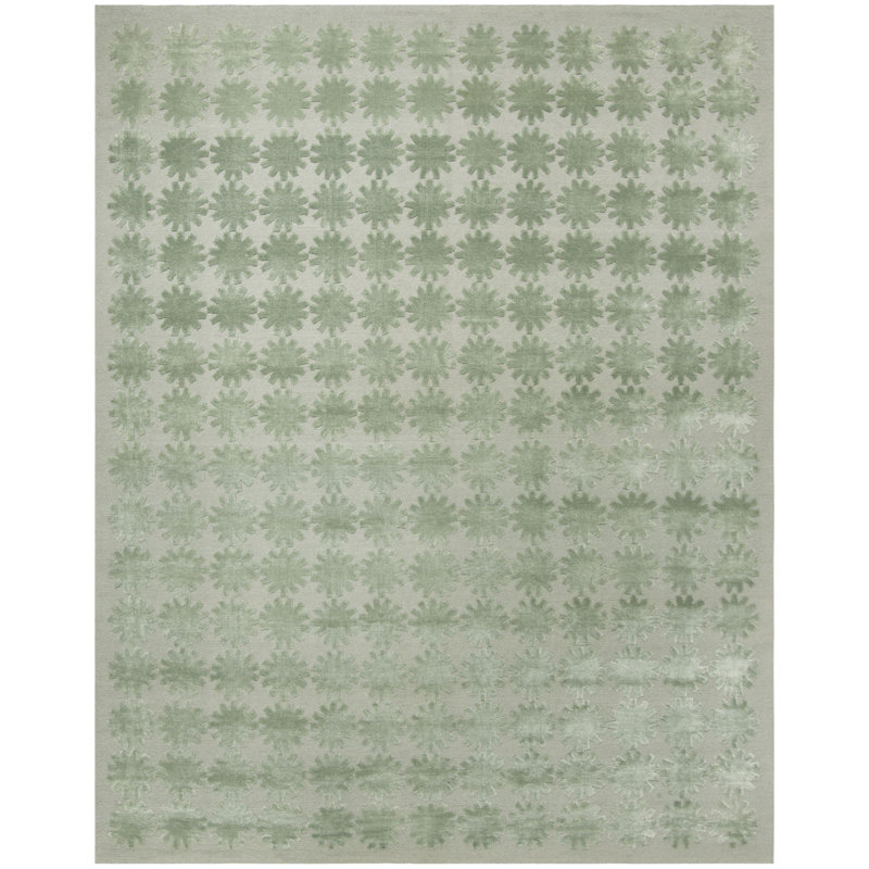 Tapis en soie et laine Martha Stewart, Rectangle 8 pi 6 po x 11 pi 6 po