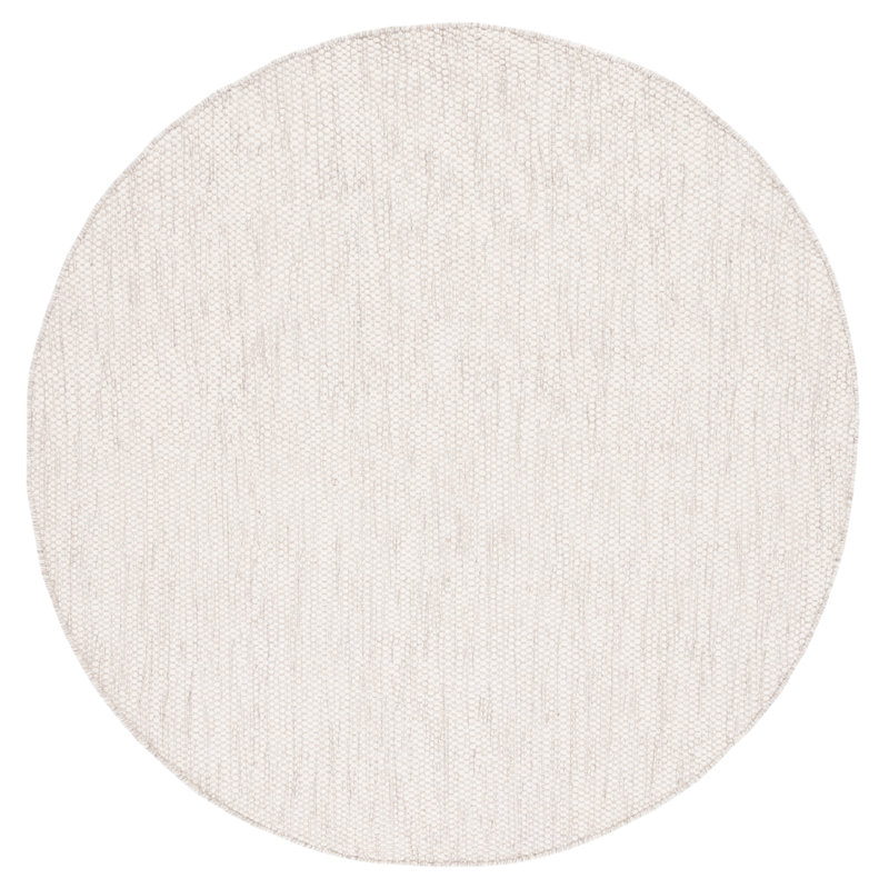 Marblehead 975 Area Rug In Ivory / Light Grey, Round 6'