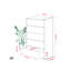 Demi 70cm W 5 - Drawer Chest of Drawers-87177636