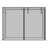 Outsunny  Crop Cage, Plant Protection Tent with Zippered Doors for Vegetable Garden, Backyard-98259757-98259759