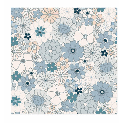 Motif floral bohémien