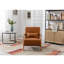 Fauteuil d'appoint Mid-Century de 25,78 po de large Lyon avec coussin supplémentaire (ensemble de 4)-111089415