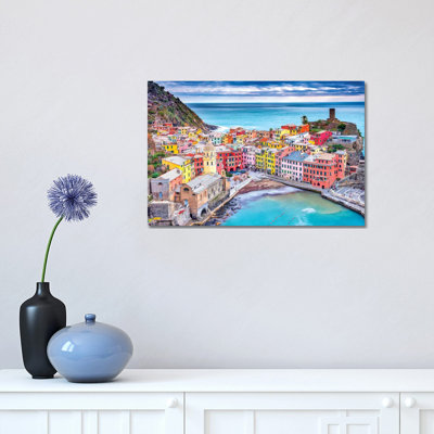 Vernazza by Marco Carmassi - Print on Canvas