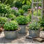 Jardinières galvanisées 3 pièces Sorensen