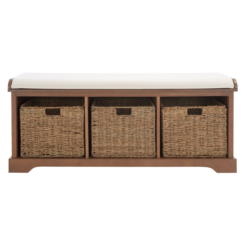 Fotina Storage Bench Combo, Sepia