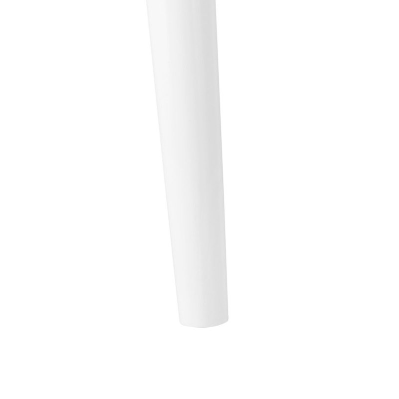 Danish Upholstered Arm Chair, White