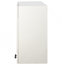 Armoire murale, armoire murale vitrée arquée, armoire flottante avec tablettes réglables pour la cuisine, la salle de bain et le salon