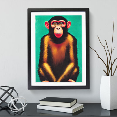 The Wonderful Monkey - Framed Print