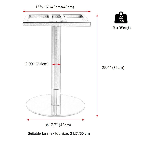 Dimensions du produit