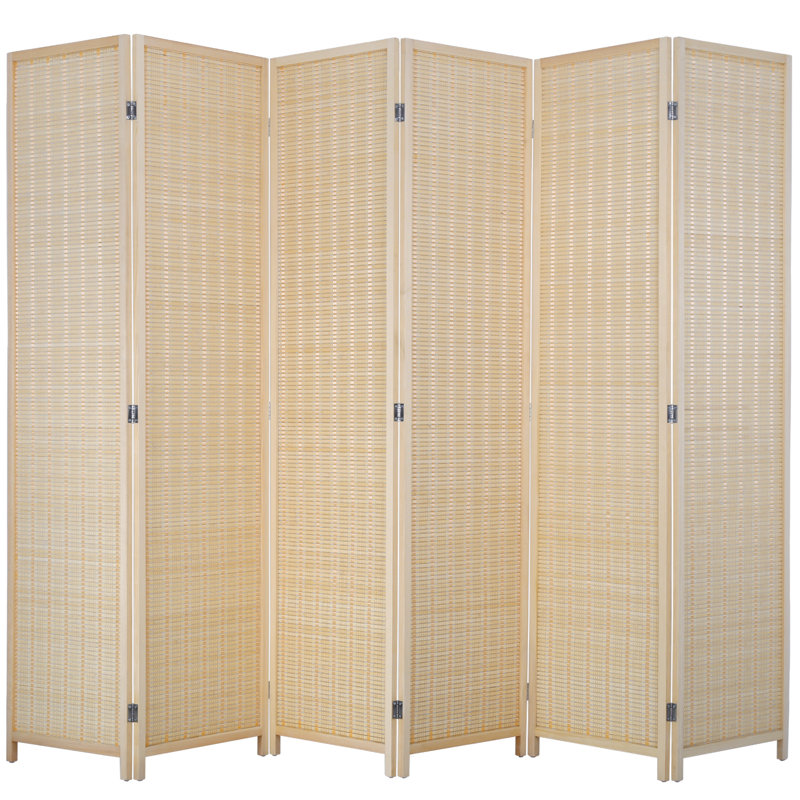 Bluejacket 17.73'' W x 71'' H 6 - Panel Folding Room Divider