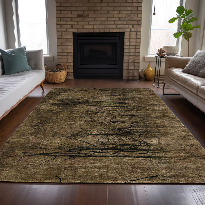 Tapis d'intérieur / extérieur Xhevrie, Rectangulaire 3 pi x 5 pi