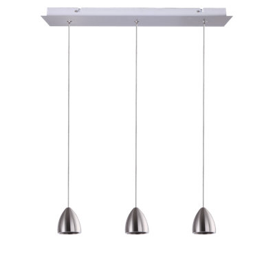 Atherton 3 - Light Kitchen Island Pendant