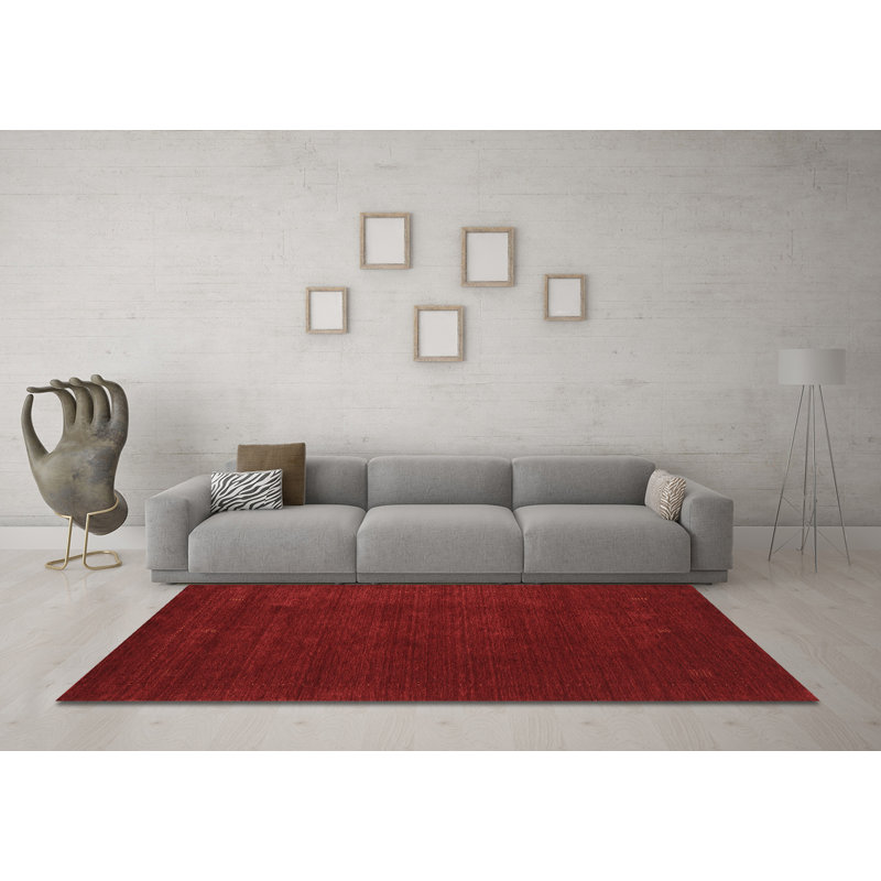 Washable Southwestern Indoor Rug, Round 8'