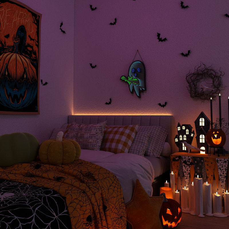 Miroir d'Halloween fantôme Infinity