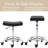 Ciree Swivel Upholstered Adjustable Height Counter Stool with Metal Frame-372373450