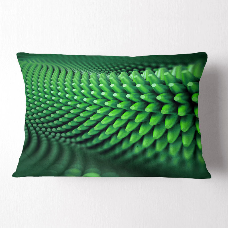 Coussin lombaire abstrait 3D